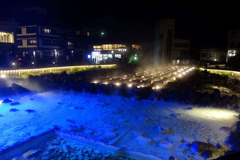 草津温泉湯畑の画像